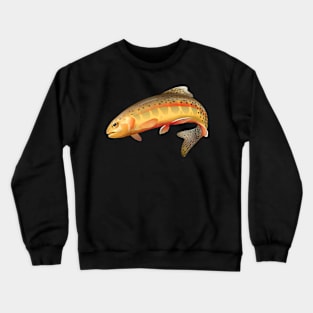 california golden trout Crewneck Sweatshirt